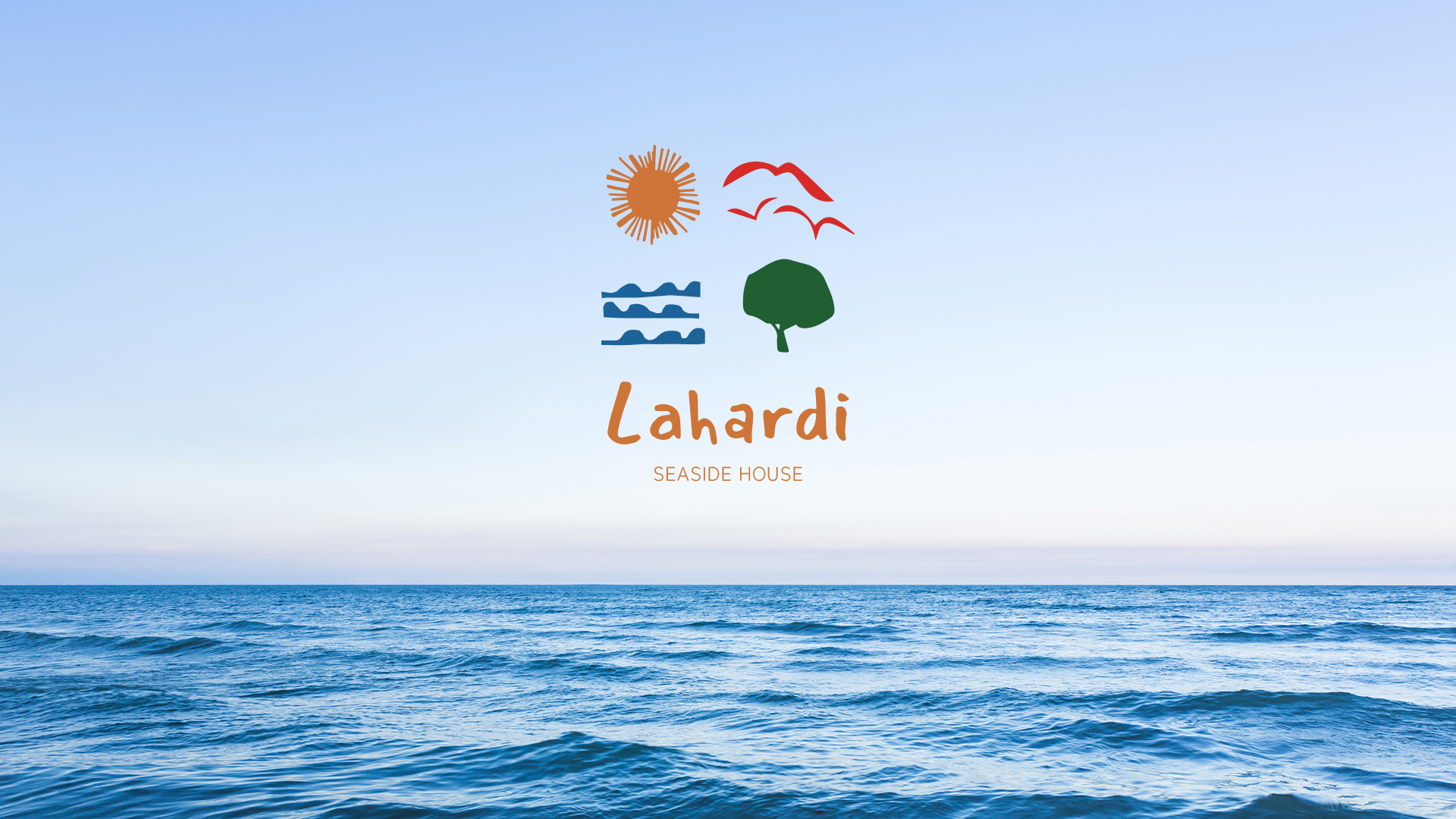 Lahardi Seaside House Image with Logo